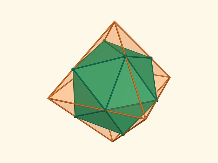 Regular polyhedra harmony