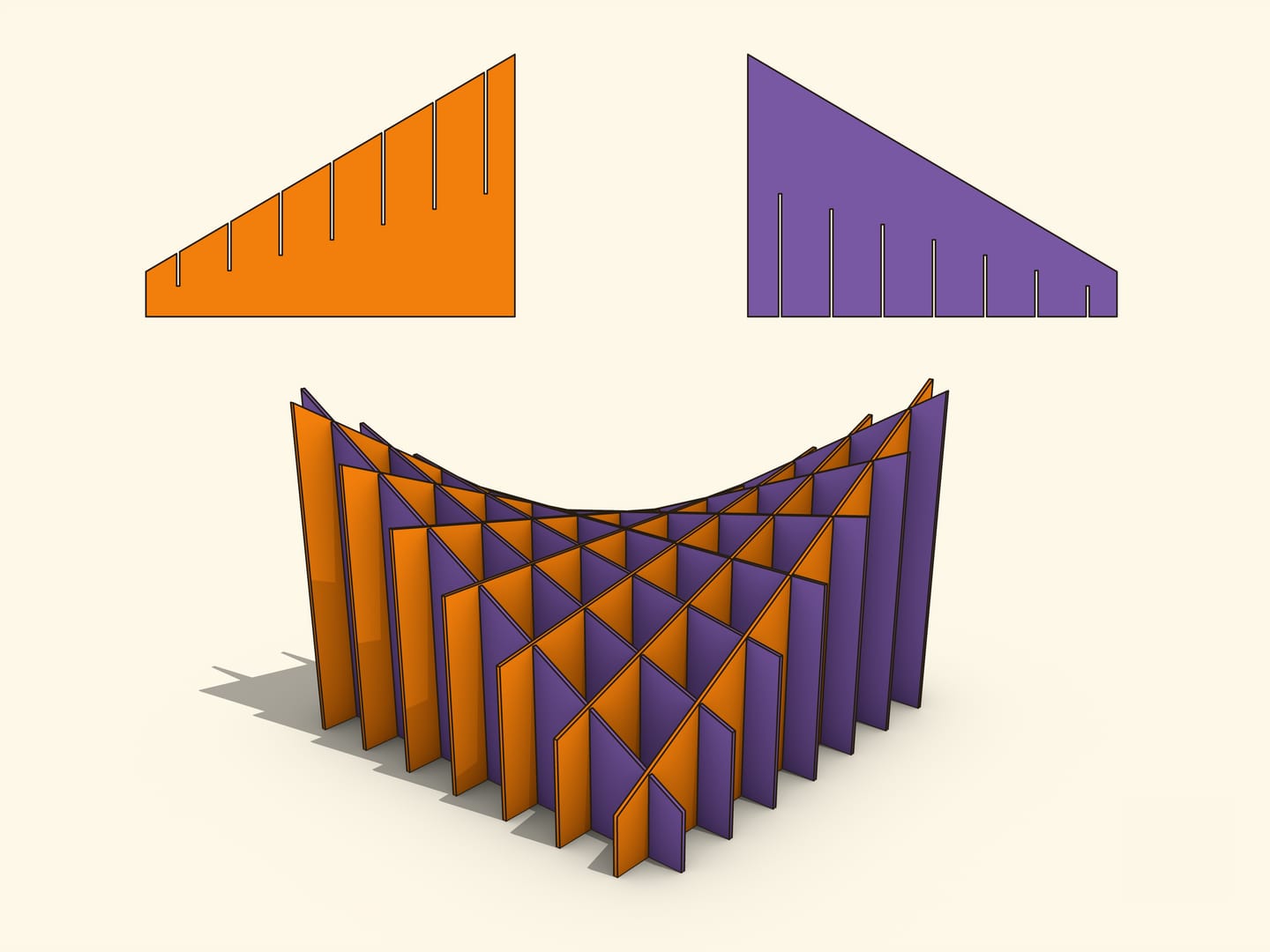 hyperbolic-paraboloid-a-cardboard-model-models-mathematical-etudes